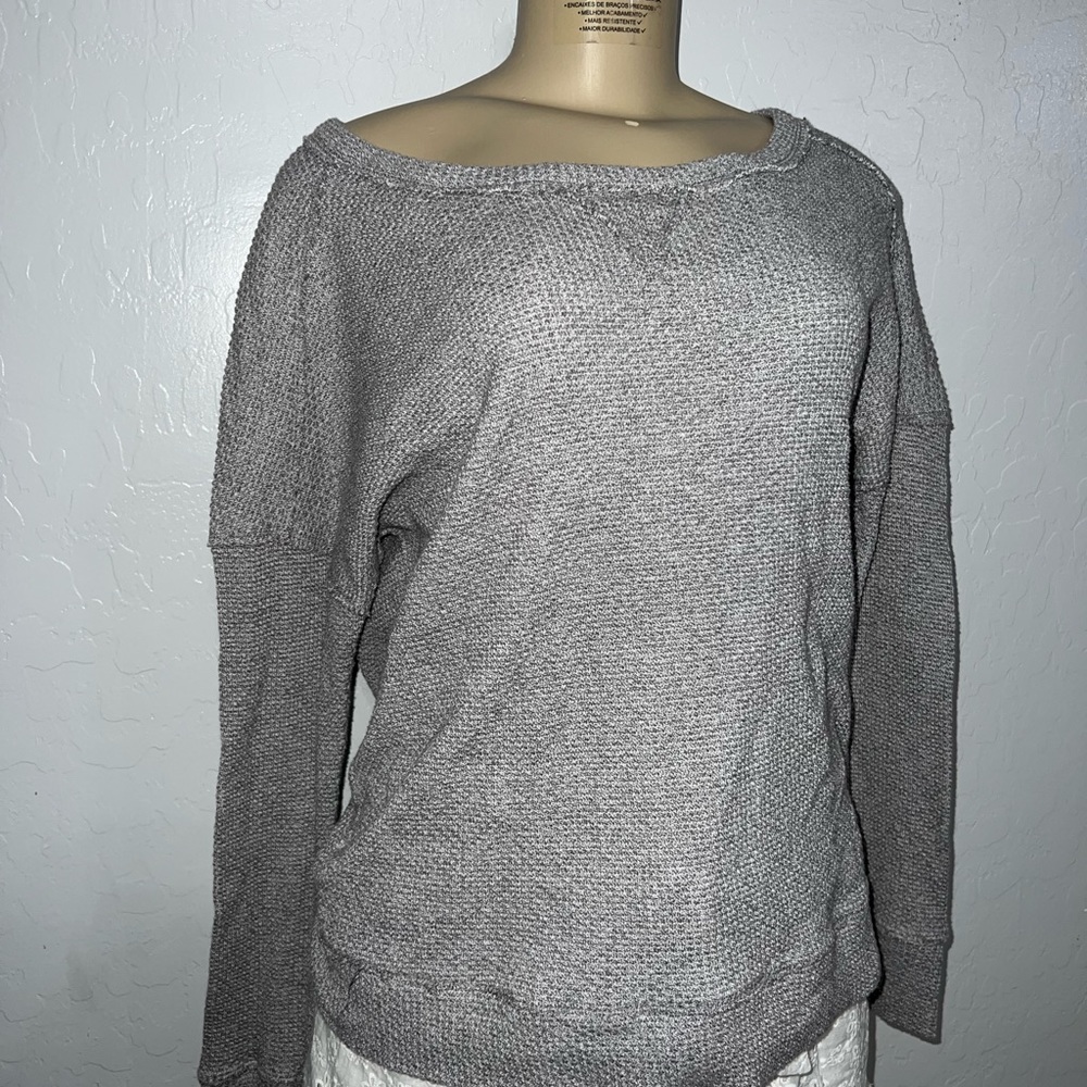 Calvin Klein Gray Sweater Long Sleeve Women’s Size Medium